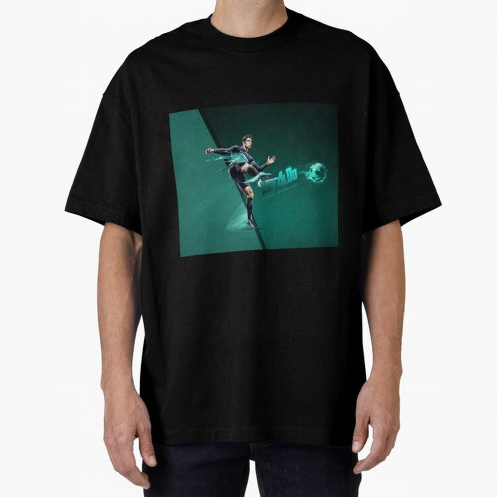 Cristiano Ronaldo #442 Oversized T-Shirt Celebrate Rivalries and Pride in FIFA World Cup 2026 USA Canada Mexico Connected to Mbappe and Neymar, Spain Energy, Stadium Chants, National Pride, Trophy Dreams and Unforgettable Football Memories; Ideal