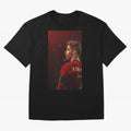 Art Ronaldo Wallpaper Oversized T-Shirt Celebrate Supporters United by Global Football Passion for FIFA World Cup 2026, Connected to Messi, CR7 and Mbappe, Portugal, Spain and Germany, Fan Favorite Moments, National Team Passion, Big Match Drama