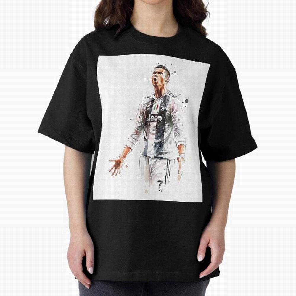 Cristiano Ronaldo Oversized T-Shirt Discover Global Football Passion for FIFA World Cup 2026, Made for Messi and Cristiano Ronaldo, Spain and Netherlands, Football History, Final Match Energy, Crowd Noise and Once in a Lifetime Moments; Created for