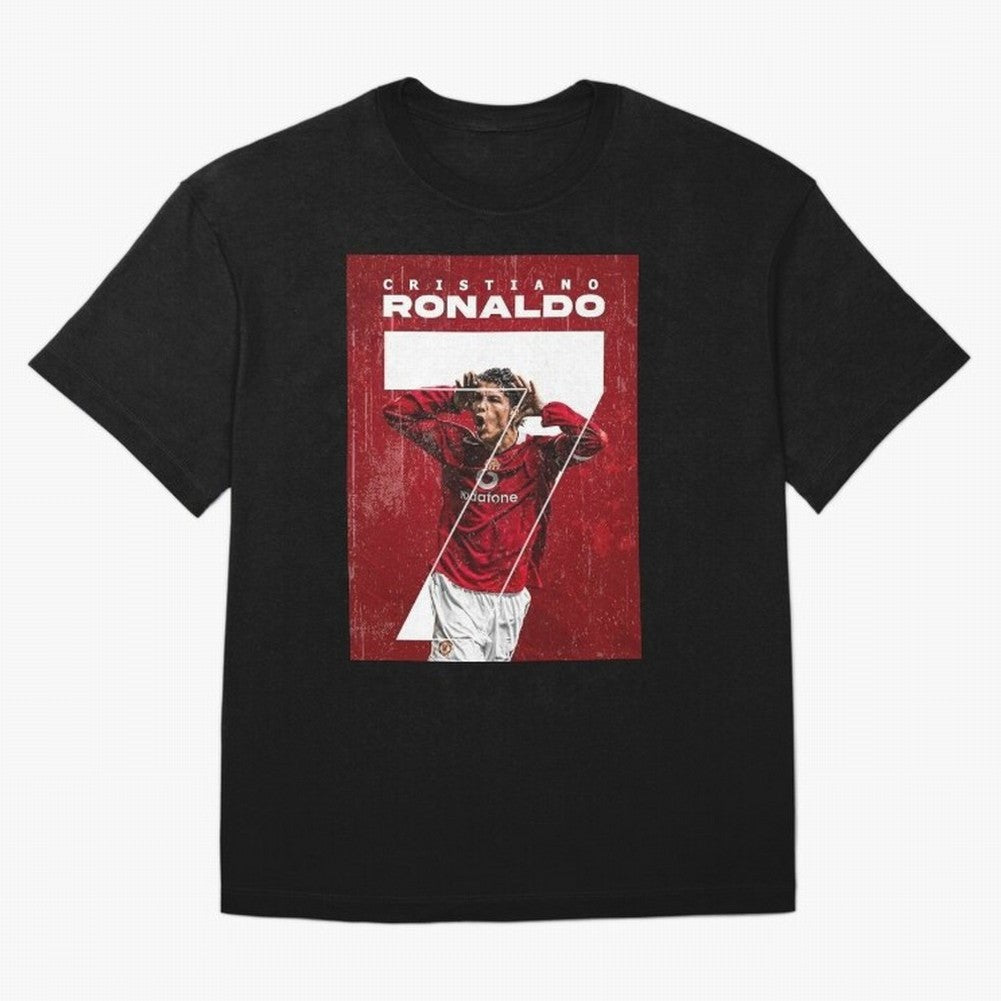 Cristiano Ronaldo Oversized T-Shirt Make Game Day About Global Football Passion for FIFA World Cup 2026 USA Canada Mexico, Celebrating Neymar, England, France and Netherlands, Champion Mindset, Group Stage Buzz, Knockout Tension and Passionate Fan