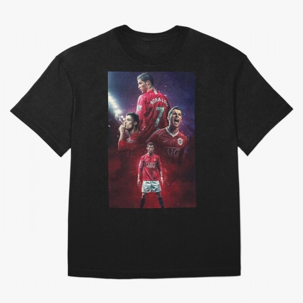 CR7 Art Wallpaper Ronaldo Posters Oversized T-Shirt Support Iconic Players in FIFA World Cup 2026 USA Canada Mexico Centered on Neymar, Portugal, Spain and Germany Energy, Goal Celebration Energy, Supporter Heritage, Football Icons and Worldwide