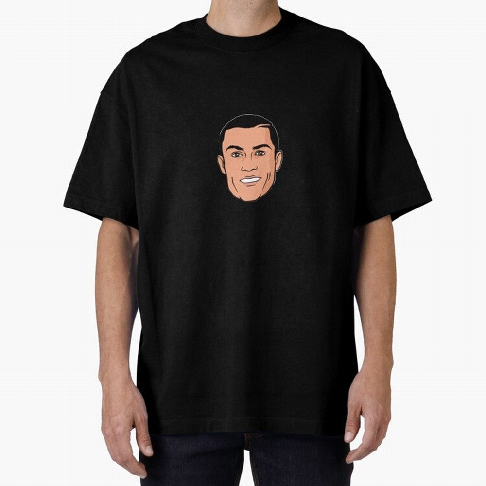 CR7 , Cristiano Ronaldo fan-art Oversized T-Shirt Bring Global Tournament Vibes to Match Day Hype around FIFA World Cup 2026 USA Canada Mexico, CR7 and Messi, England and Germany, Game Day Rituals, Football Legends, Country Pride and the Road to