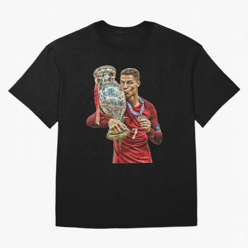 Ronaldo The Lagend Oversized T-Shirt Elevate FIFA World Cup 2026 Group Stage Centered on CR7, England and Germany Energy, Global Supporter Spirit, Legendary Goals, National Colors and Tournament Celebration; Made for Die Hard Supporters, Soccer