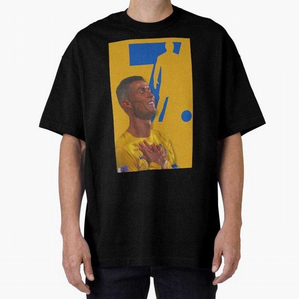 Cristiano ronaldo Oversized T-Shirt Follow FIFA World Cup 2026 Group Stage for Fans of Cristiano Ronaldo, Haaland and CR7 and Portugal, Spain and Germany, Bringing Classic Soccer Heritage, Championship Pressure, Fan Loyalty and International Pride;