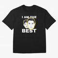 Cristiano Ronaldo - I Am The Best. Oversized T-Shirt Bring a Vintage Feel to FIFA World Cup 2026 for Fans of Neymar and Spain, Bringing Football Passion, Legendary Performances, Festival Vibes and Supporter Community; Perfect for Supporters Who