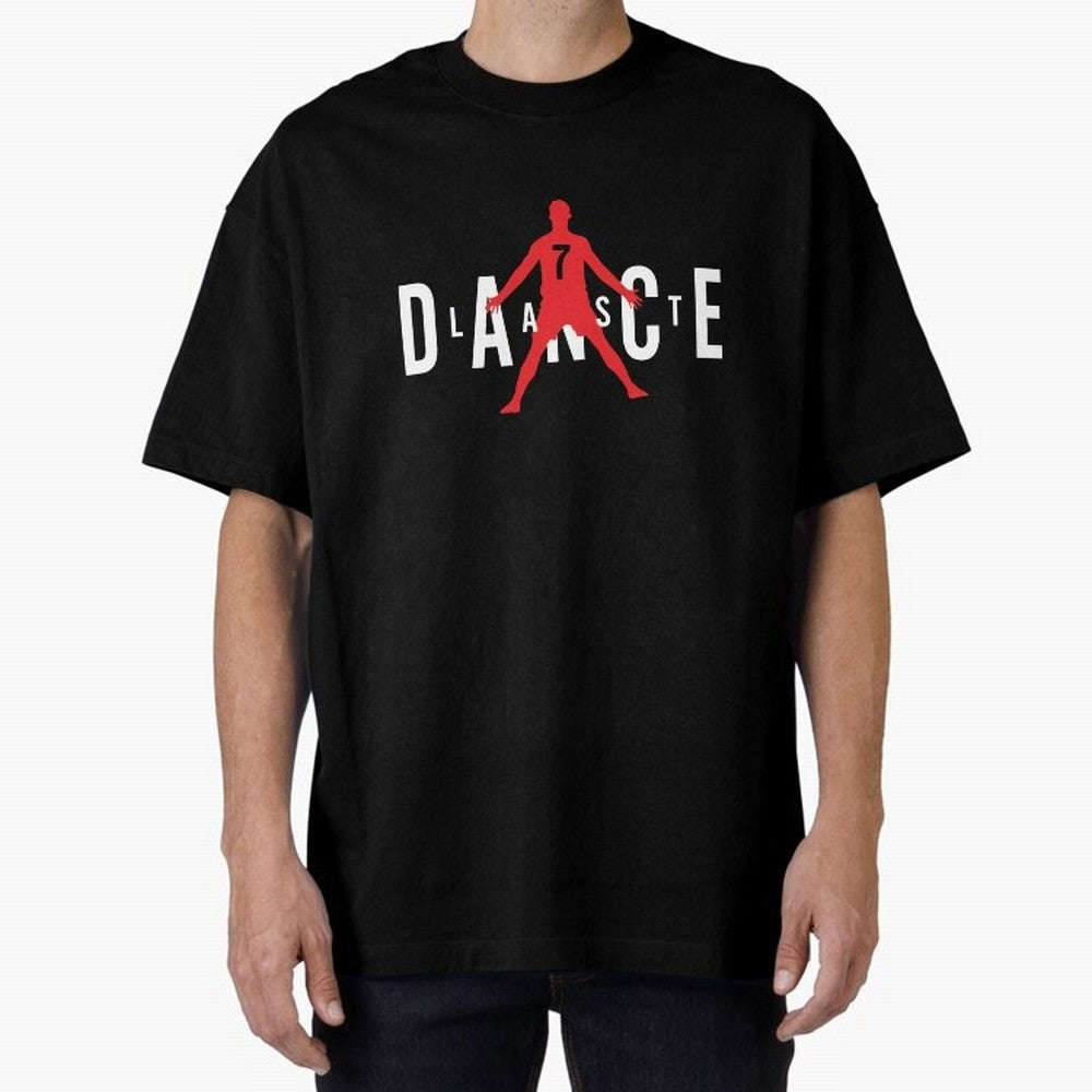 The Last Dance CR7 Oversized T-Shirt Celebrate Fan Favorites in FIFA World Cup 2026 USA Canada Mexico Driven by Messi, Neymar and Mbappe, England, France and Netherlands Energy, Championship Spirit, Famous Goals, Roaring Crowds and International