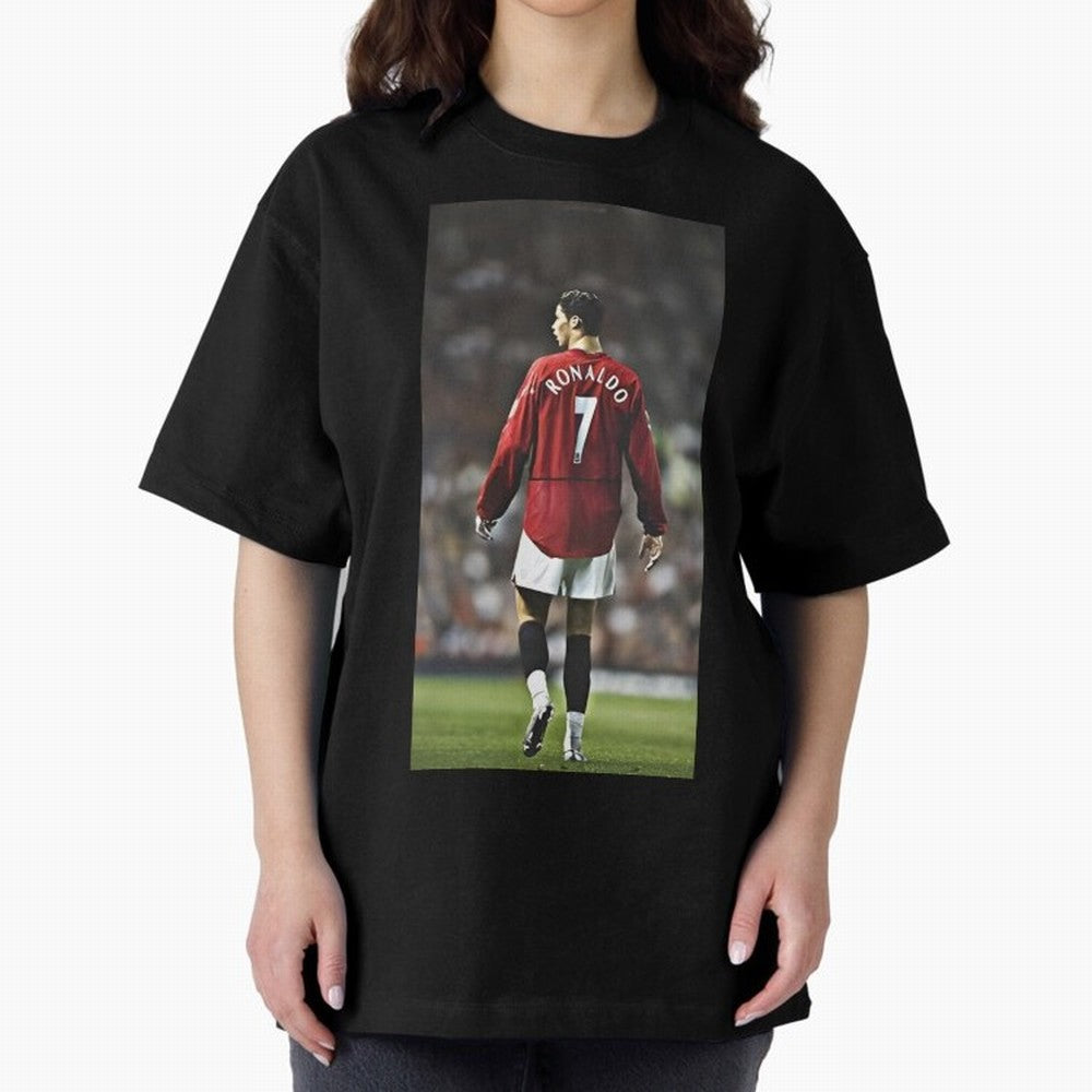 Cr7 Oversized T-Shirt Fuel FIFA World Cup 2026 USA Canada Mexico for Fans of Cristiano Ronaldo, Haaland and CR7 and Argentina, Bringing Football Festival Excitement, Trophy Ambitions, Country Rivalries and Star Player Buzz; Perfect for People Who