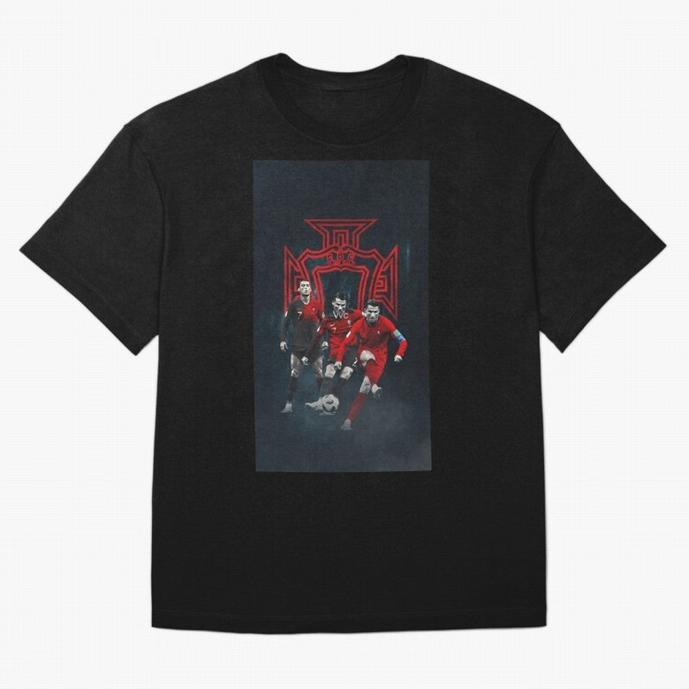 Art CR7 Wallpaper Oversized T-Shirt Feel the Trophy Chase of Global Football Passion for FIFA World Cup 2026 Group Stage, Filled with Messi, Neymar and Mbappe, England, France and Netherlands, Football History, Final Match Energy, Crowd Noise and
