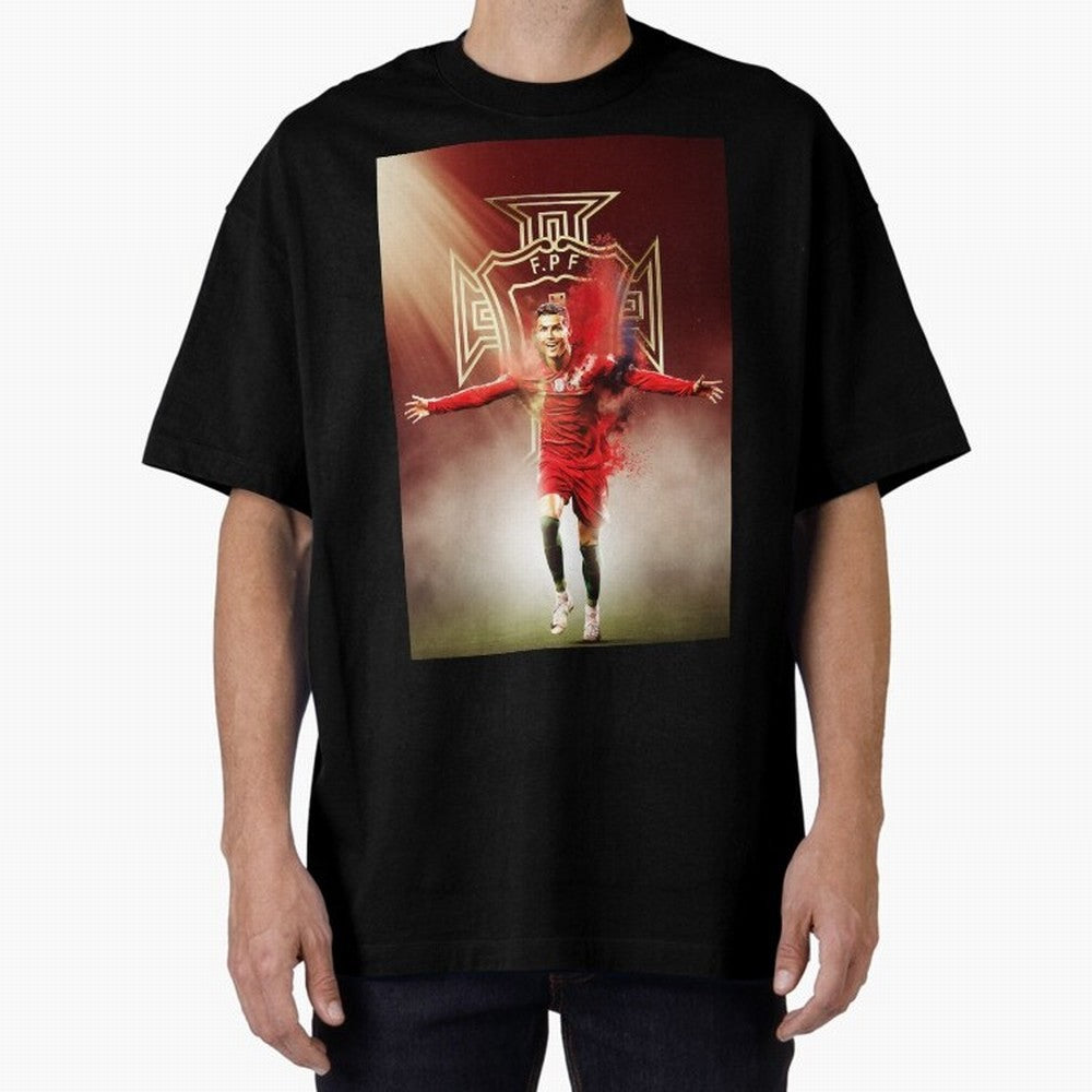 Cristiano Ronaldo Cr7 legend of his country , Ronaldo Gifts, Ronaldo Best Selling Oversized T-Shirt Join the Countdown to the FIFA World Cup 2026 Group Stage Journey through CR7 and Messi Highlights, Argentina, France and Brazil Pride, Sports