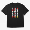 Cristiano Ronaldo Football Shirt Oversized T-Shirt Elevate the FIFA World Cup 2026 Group Stage Journey through Messi and Cristiano Ronaldo Highlights, Spain Pride, Vintage Soccer Flavor, Modern Football Stars, National Flags and Final Night