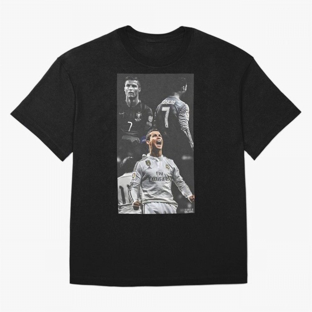 Cristiano Ronaldo CR7 Football Art Poster Oversized T-Shirt Cheer for FIFA World Cup 2026 Group Stage Spirit, with England, Cristiano Ronaldo, Stadium Memories, Football Loyalty, International Chants and Championship Tradition; Great for Watch
