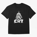 Cristiano Ronaldo CR7 Oversized T-Shirt Carry Global Football Passion for FIFA World Cup 2026 Group Stage, Centered on Haaland, England, France and Netherlands, Vintage Soccer Flavor, Modern Football Stars, National Flags and Final Night Emotion;