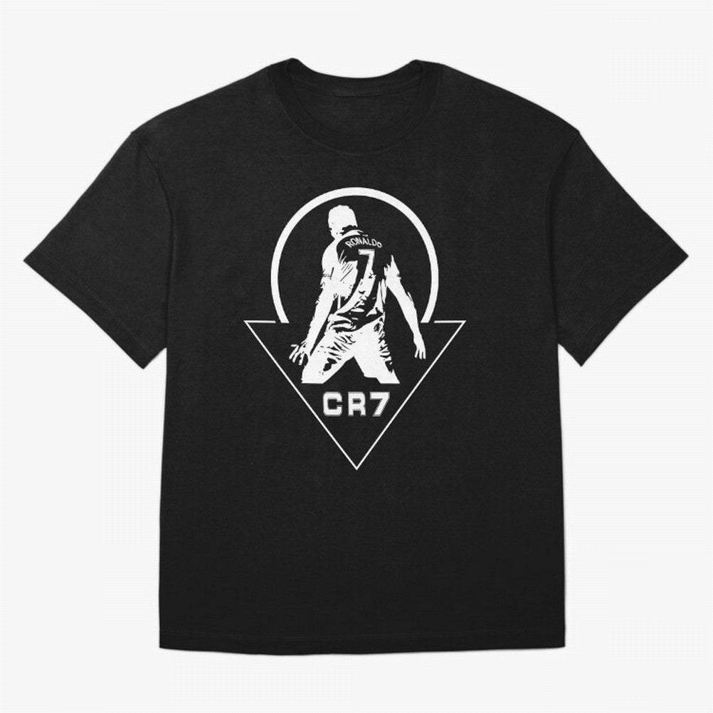 C R 7 Oversized T-Shirt Share Global Football Passion for FIFA World Cup 2026 USA Canada Mexico, Inspired by Neymar, Germany, Vintage Soccer Flavor, Modern Football Stars, National Flags and Final Night Emotion; Made for Collectors Who Enjoy Iconic