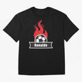 Football Player Design Oversized T-Shirt Relive Match Day Hype around FIFA World Cup 2026 USA Canada Mexico, Mbappe, Brazil, Stadium Chants, National Pride, Trophy Dreams and Unforgettable Football Memories; Created for Match Day Parties, Soccer