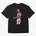 Cristiano Ronaldo - Celebration - CR7 - Black Oversized T-Shirt Back the Journey through FIFA World Cup 2026 USA Canada Mexico Built around Mbappe and Neymar, Brazil, Portugal and Argentina Energy, Champion Mindset, Group Stage Buzz, Knockout