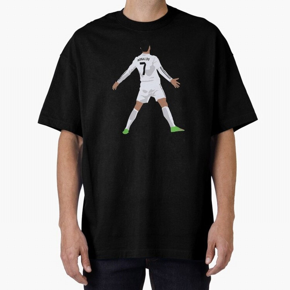 Cristiano Ronaldo Oversized T-Shirt Bring a Champion Mindset to FIFA World Cup 2026 USA Canada Mexico Driven by Mbappe, England, France and Netherlands Energy, Retro Football Energy, Iconic Rivalries, Trophy Chase Drama and Stadium Atmosphere;