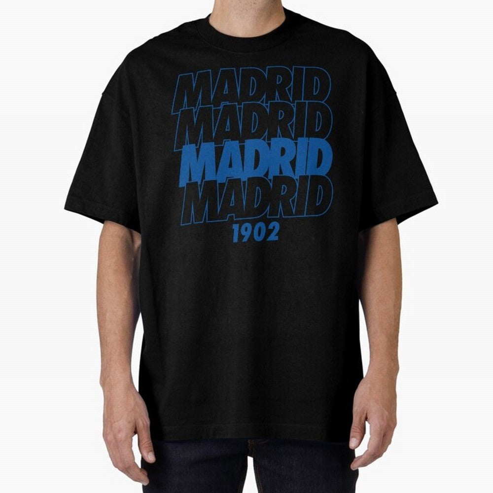 Real Madrid Oversized T-Shirt Show Passion for the Stars of FIFA World Cup 2026 Highlighting Messi, Germany Energy, Game Day Rituals, Football Legends, Country Pride and the Road to the Final; Perfect for Fans, Collectors, Family Gatherings, Watch