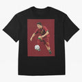 Ronaldo Oversized T-Shirt Fuel the Hype around FIFA World Cup 2026 Spirit, Connected to Brazil, CR7 and Messi, Championship Spirit, Famous Goals, Roaring Crowds and International Football Unity; Perfect for People Who Love Argentina, Brazil,