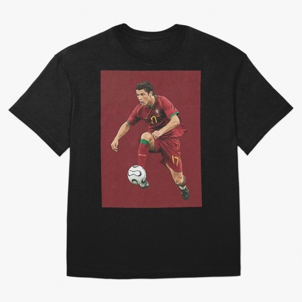 Ronaldo Oversized T-Shirt Fuel the Hype around FIFA World Cup 2026 Spirit, Connected to Brazil, CR7 and Messi, Championship Spirit, Famous Goals, Roaring Crowds and International Football Unity; Perfect for People Who Love Argentina, Brazil,
