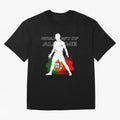 Cristiano Ronaldo Portugal Greatest Of All Time Oversized T-Shirt Keep the Match Day Mood of FIFA World Cup 2026 Group Stage for Fans of Messi, Neymar and Mbappe and Spain, Bringing Retro Football Energy, Iconic Rivalries, Trophy Chase Drama and