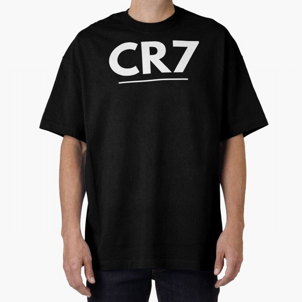 CR7 Oversized T-Shirt Join Global Football Passion for FIFA World Cup 2026 USA Canada Mexico, Filled with Mbappe and Neymar, Spain, Goal Celebration Energy, Supporter Heritage, Football Icons and Worldwide Tournament Joy; Ideal for Football Dads,