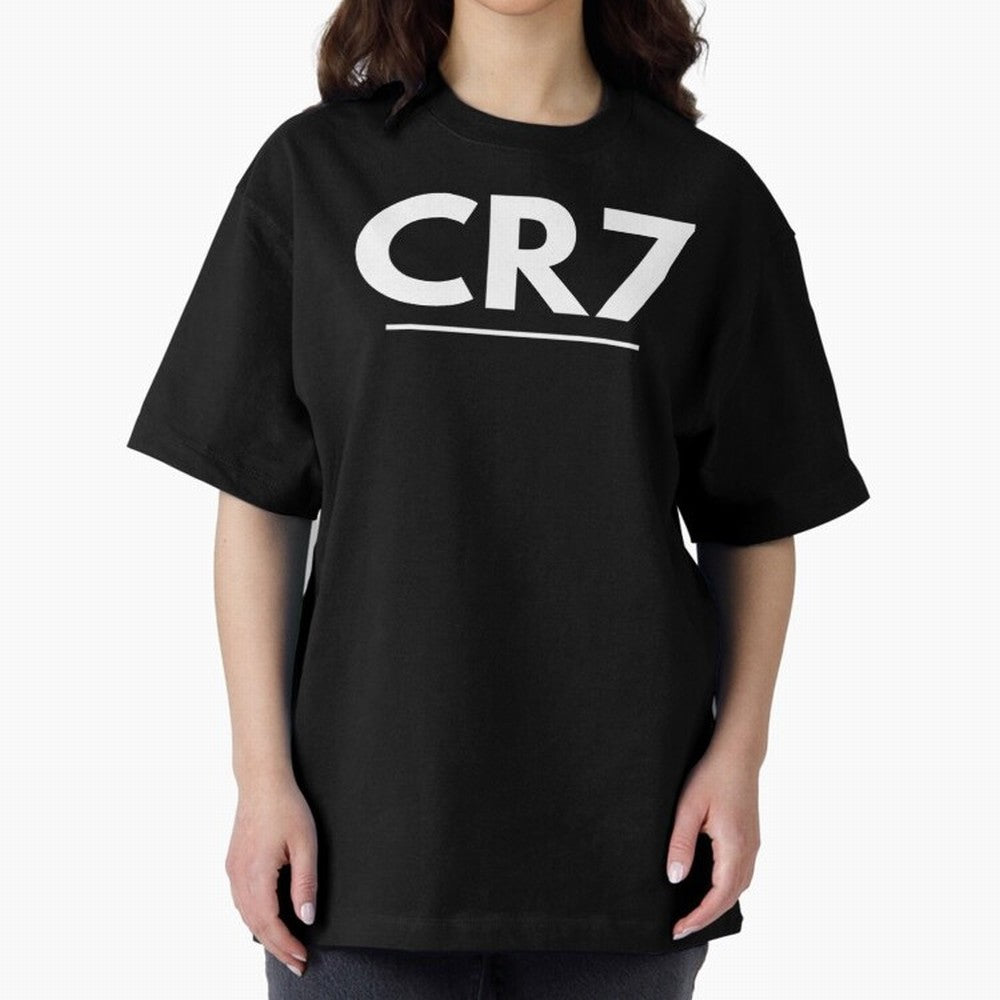 CR7 Oversized T-Shirt Join Global Football Passion for FIFA World Cup 2026 USA Canada Mexico, Filled with Mbappe and Neymar, Spain, Goal Celebration Energy, Supporter Heritage, Football Icons and Worldwide Tournament Joy; Ideal for Football Dads,