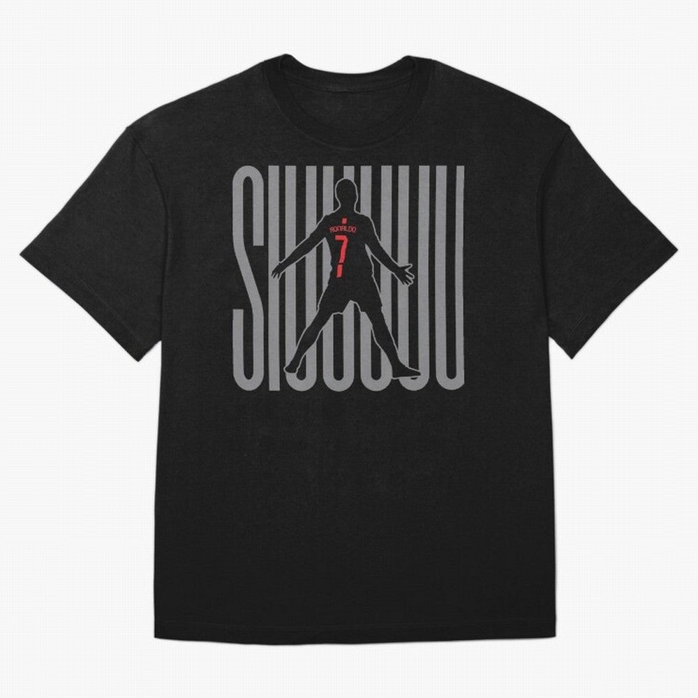Siuuuuu Cristiano Ronaldo Oversized T-Shirt Capture Stadium Memories from FIFA World Cup 2026 USA Canada Mexico for Fans of Messi, Neymar and Mbappe and Germany, Bringing Global Supporter Spirit, Legendary Goals, National Colors and Tournament