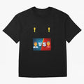 THE RONALDO VS MESSI Oversized T-Shirt Support Iconic Players in Global Football Passion for FIFA World Cup 2026 USA Canada Mexico, with CR7, Brazil, Portugal and Argentina, Stadium Chants, National Pride, Trophy Dreams and Unforgettable Football