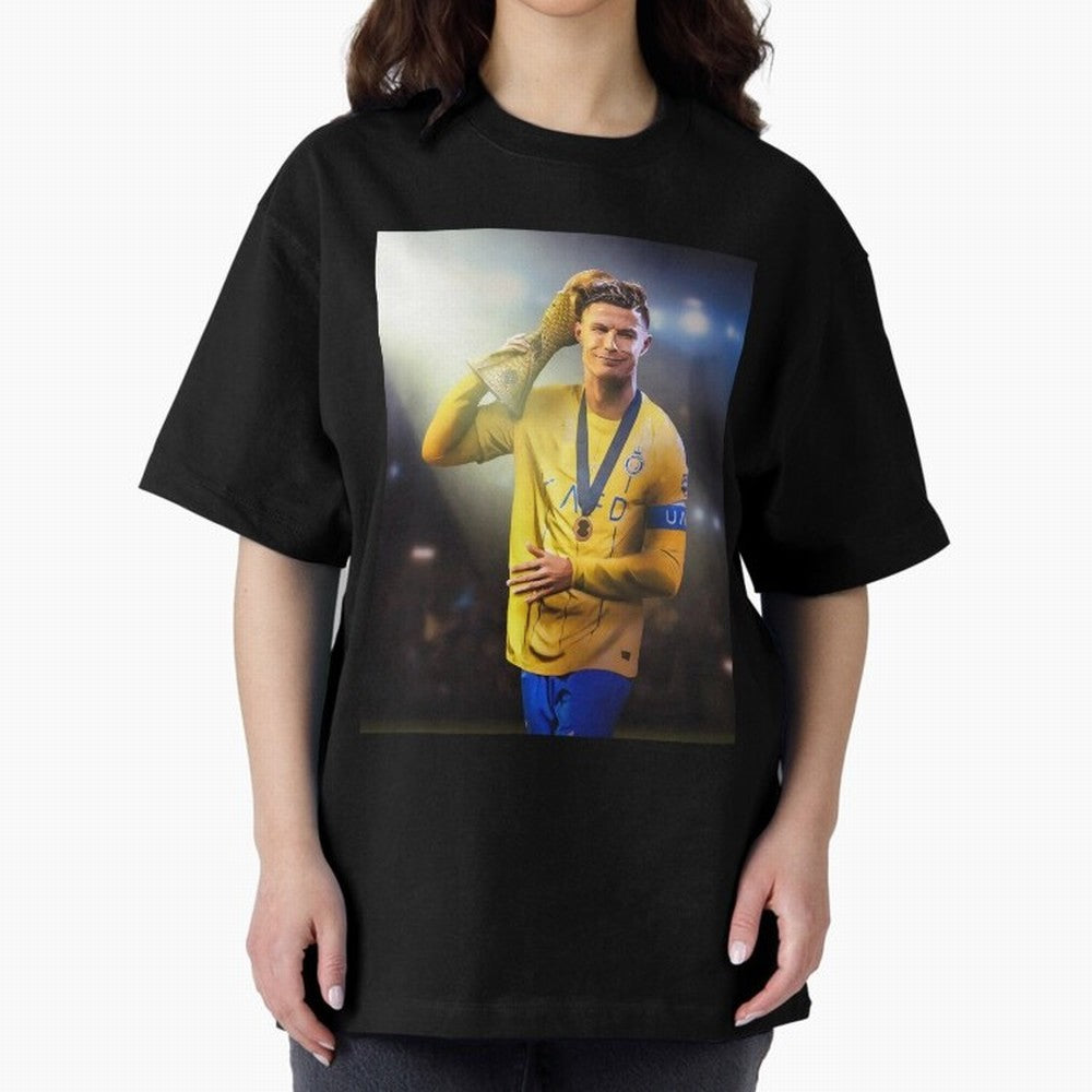 Cristiano Ronaldo Active( Oversized T-Shirt Bring Legendary Rivalry Energy to FIFA World Cup 2026 USA Canada Mexico Connected to Neymar, Haaland and Cristiano Ronaldo, Spain Energy, Stadium Chants, National Pride, Trophy Dreams and Unforgettable