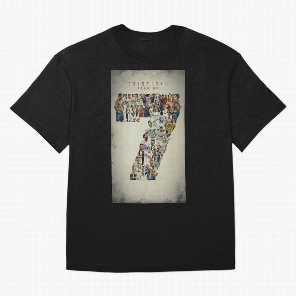 Cristiano Ronaldo Oversized T-Shirt Bring Retro Soccer Energy to Match Day Hype around FIFA World Cup 2026 USA Canada Mexico, Haaland and Mbappe, England, Global Supporter Spirit, Legendary Goals, National Colors and Tournament Celebration; Perfect
