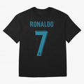 Cristiano Ronaldo 2018 Oversized T-Shirt Make Every Match About the FIFA World Cup 2026 Journey through Mbappe Highlights, France and Portugal Pride, Stadium Chants, National Pride, Trophy Dreams and Unforgettable Football Memories; Ideal for Fans
