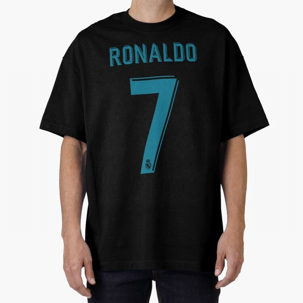 Cristiano Ronaldo 2018 Oversized T-Shirt Make Every Match About the FIFA World Cup 2026 Journey through Mbappe Highlights, France and Portugal Pride, Stadium Chants, National Pride, Trophy Dreams and Unforgettable Football Memories; Ideal for Fans