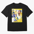 Cristiano Ronaldo Al-Nassr Football Club Oversized T-Shirt Feel the Roar of FIFA World Cup 2026 USA Canada Mexico Spirit, Capturing Netherlands, CR7, Championship Spirit, Famous Goals, Roaring Crowds and International Football Unity; Made for