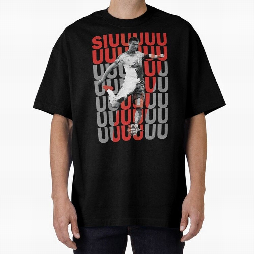 Siuuuuuu Cristiano Ronaldo Classic Oversized T-Shirt Mark FIFA World Cup 2026 Group Stage Filled with CR7, England Energy, Game Day Rituals, Football Legends, Country Pride and the Road to the Final; Perfect for Supporters Who Want Bold Football