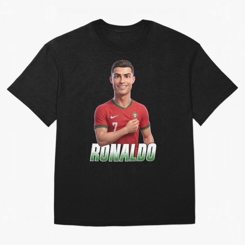 Ronaldo Oversized T-Shirt Join the Countdown to FIFA World Cup 2026 Group Stage Featuring Haaland, Germany Energy, Champion Mindset, Group Stage Buzz, Knockout Tension and Passionate Fan Culture; Perfect for Fans, Collectors, Family Gatherings,