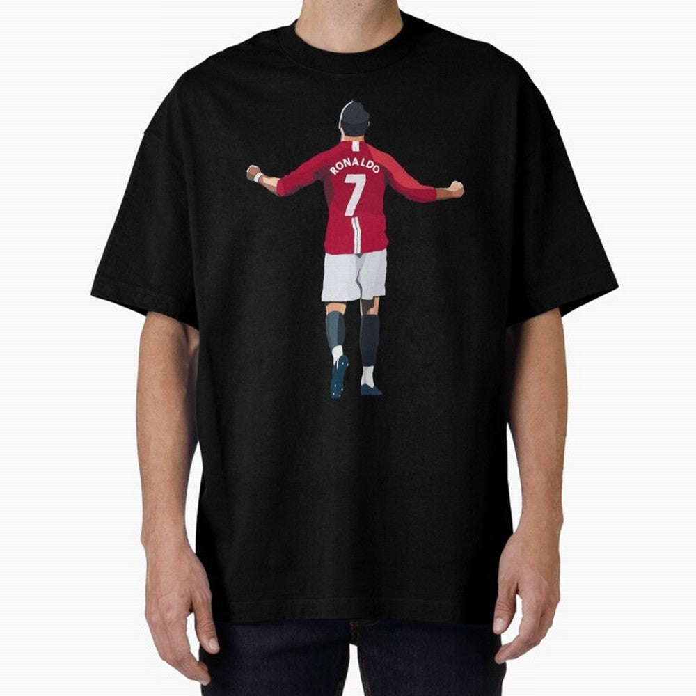 Cristiano Ronaldo Active Oversized T-Shirt Bring Global Tournament Vibes to Global Football Passion for FIFA World Cup 2026, Made for CR7, Brazil, Supporter Pride, Iconic Celebrations, Legendary Names and Global Match Day Energy; Ideal for Football