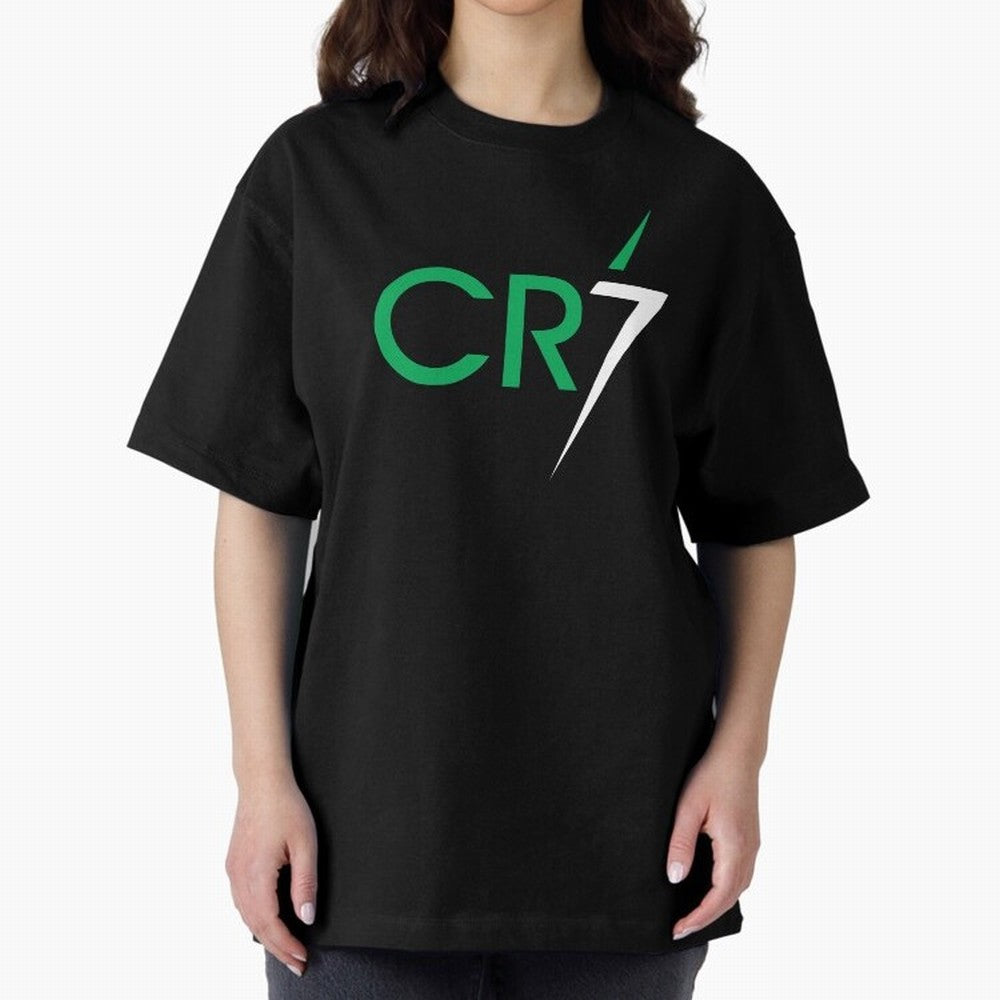 Cristiano Ronaldo CR7 Soccer Football Portugal Champion Oversized T-Shirt Create FIFA World Cup 2026 for Fans of Messi, Neymar and Mbappe and Spain, Bringing Championship Spirit, Famous Goals, Roaring Crowds and International Football Unity; Great