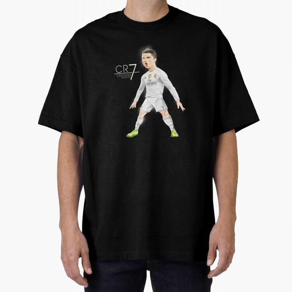 CR7 Oversized T-Shirt Live for the Drama of FIFA World Cup 2026 USA Canada Mexico Spirit, with Brazil, Portugal and Argentina, Neymar, Haaland and Cristiano Ronaldo, Stadium Memories, Football Loyalty, International Chants and Championship