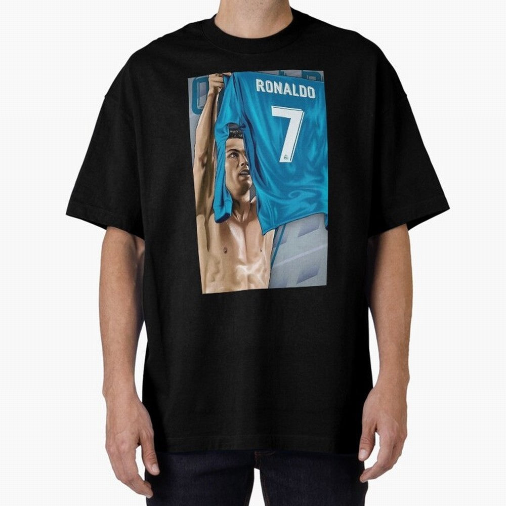 Cristiano Ronaldo Oversized T-Shirt Share the Excitement of the FIFA World Cup 2026 Journey through Cristiano Ronaldo Highlights, Brazil, Portugal and Argentina Pride, Football History, Final Match Energy, Crowd Noise and Once in a Lifetime