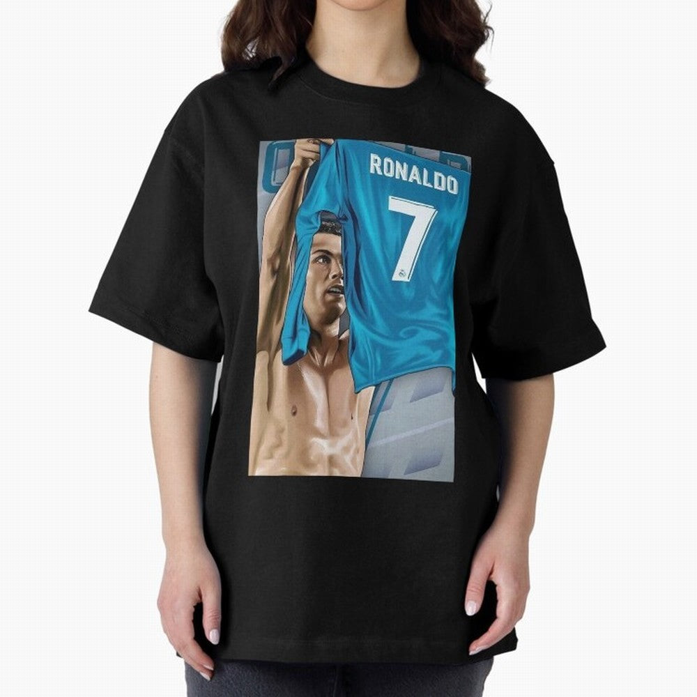 Cristiano Ronaldo Oversized T-Shirt Share the Excitement of the FIFA World Cup 2026 Journey through Cristiano Ronaldo Highlights, Brazil, Portugal and Argentina Pride, Football History, Final Match Energy, Crowd Noise and Once in a Lifetime