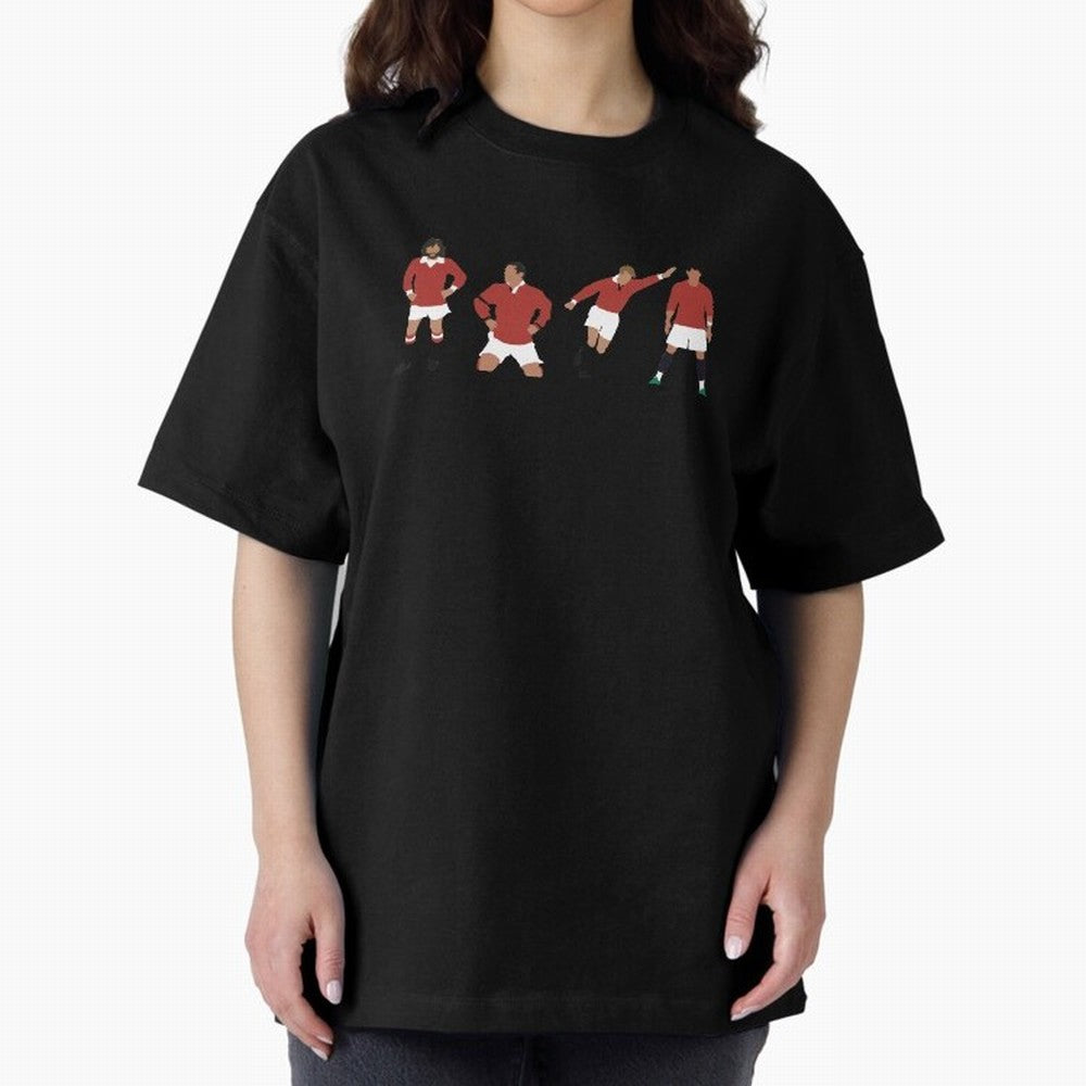 Manchester United Number 7 Design! Oversized T-Shirt Join the Global Buzz around FIFA World Cup 2026 Group Stage for Fans of Mbappe and Neymar and Germany, Bringing Global Supporter Spirit, Legendary Goals, National Colors and Tournament