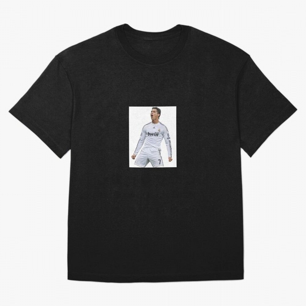 Cristiano Ronaldo 2009 real madrid cr7 Oversized T-Shirt Celebrate the Magic of Global Football Passion for FIFA World Cup 2026, Filled with Messi, CR7 and Mbappe, France and Portugal, Retro Football Energy, Iconic Rivalries, Trophy Chase Drama and