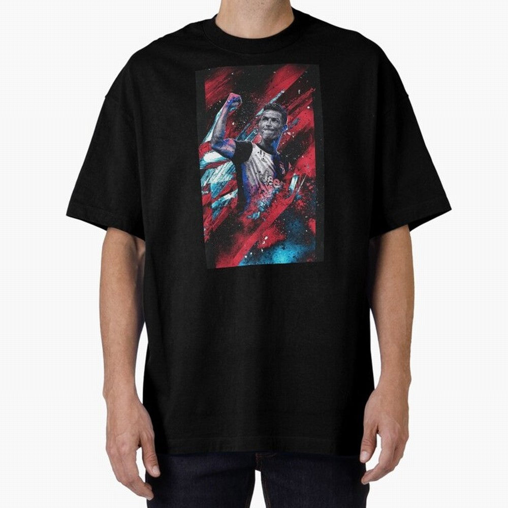 CRISTIANO RONALDO - RANGE N ¡ã 1 iPhone Case Oversized T-Shirt Celebrate Classic Football Spirit in FIFA World Cup 2026 Group Stage Connected to Messi, Neymar and Mbappe, England, France and Netherlands Energy, Global Supporter Spirit, Legendary
