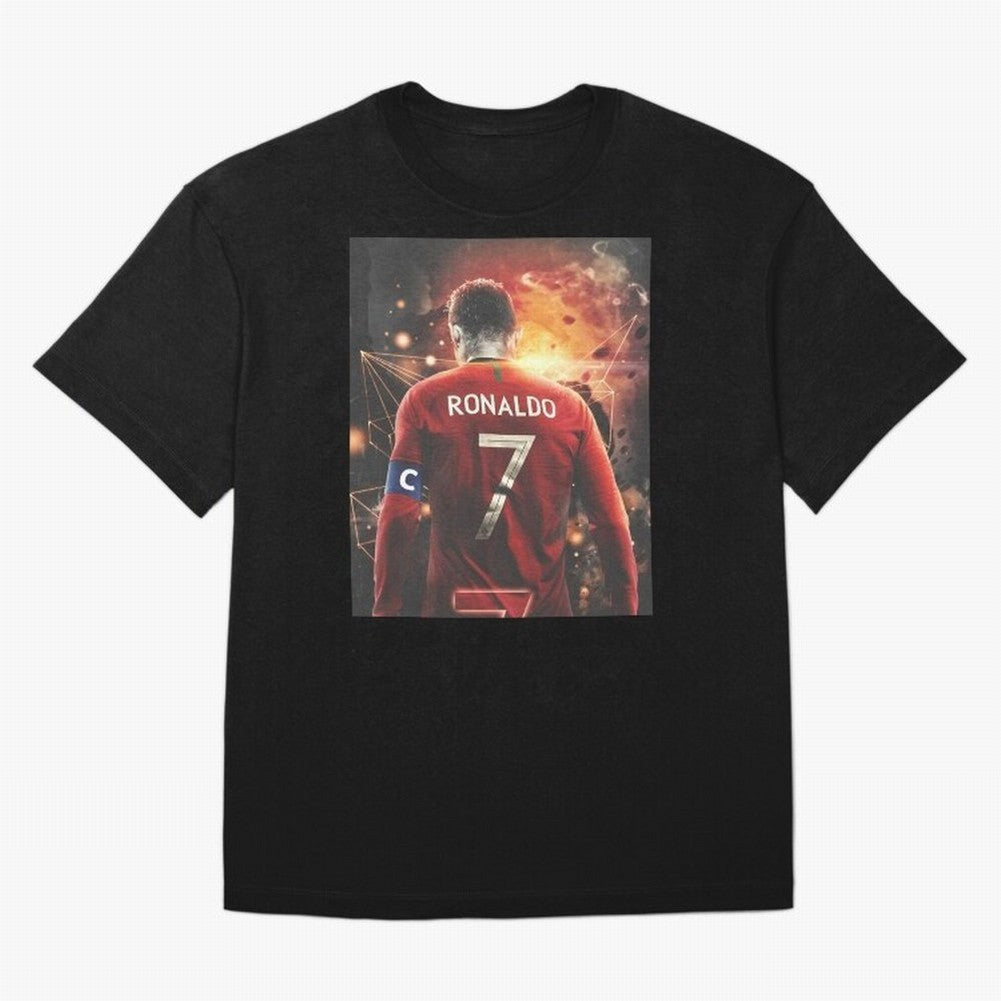 Cristiano Ronaldo Art iPad Case _amp_ Skin Oversized T-Shirt Bring Bold Fan Energy to Match Day Hype around FIFA World Cup 2026, Neymar, Netherlands, Worldwide Fan Energy, Dramatic Goals, Stadium Lights and Championship Celebrations; Ideal for