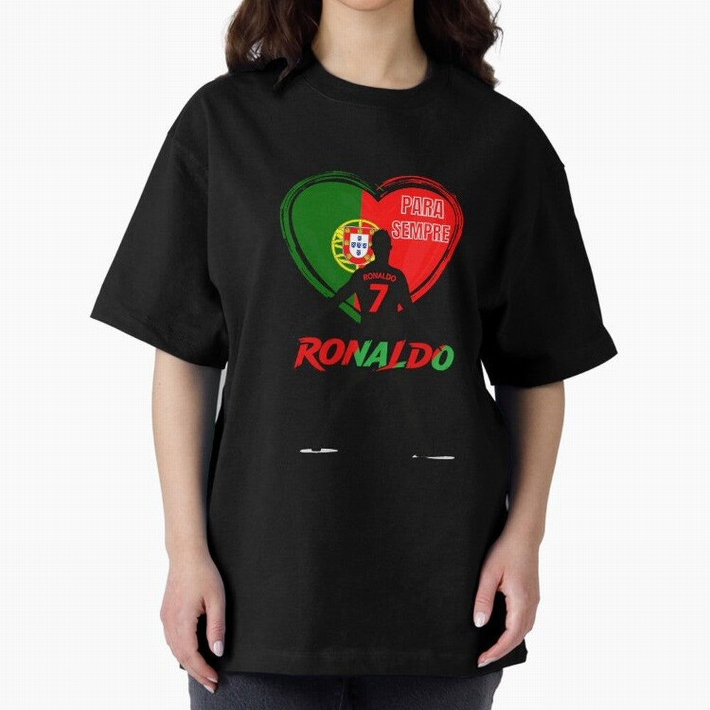 Love Cristiano Ronaldo Oversized T-Shirt Refresh FIFA World Cup 2026 Group Stage Featuring CR7 and Messi, France Energy, Classic Soccer Heritage, Championship Pressure, Fan Loyalty and International Pride; Made for Collectors Who Enjoy Iconic