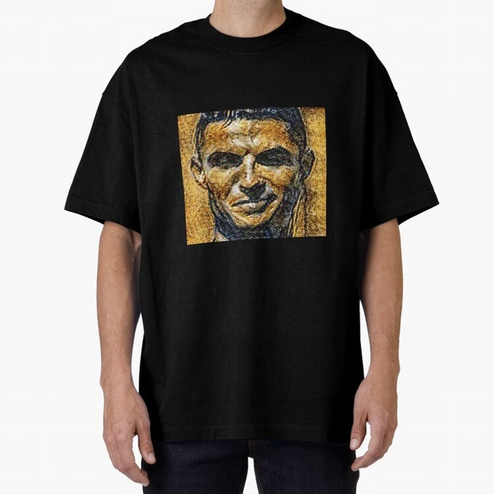 Cristiano Ronaldo Oversized T-Shirt Bring Stadium Energy to Match Day Hype around FIFA World Cup 2026 USA Canada Mexico, CR7 and Messi, Brazil, Portugal and Argentina, Worldwide Fan Energy, Dramatic Goals, Stadium Lights and Championship