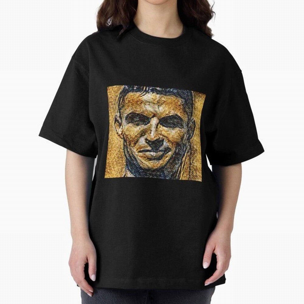 Cristiano Ronaldo Oversized T-Shirt Bring Stadium Energy to Match Day Hype around FIFA World Cup 2026 USA Canada Mexico, CR7 and Messi, Brazil, Portugal and Argentina, Worldwide Fan Energy, Dramatic Goals, Stadium Lights and Championship
