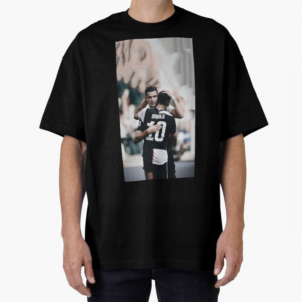 ronaldo with dybala Oversized T-Shirt Turn Every Weekend Toward FIFA World Cup 2026 USA Canada Mexico Centered on Haaland and Mbappe, Germany Energy, Football Festival Excitement, Trophy Ambitions, Country Rivalries and Star Player Buzz; Ideal for