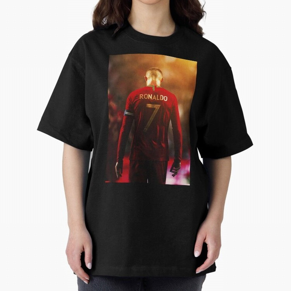 Cristiano Ronaldo The Greatest Player, Ronaldo Gifts, Ronaldo Best Selling , Ronaldo Top Items Post Oversized T-Shirt Spotlight Global Football Passion for FIFA World Cup 2026 USA Canada Mexico, Connected to Mbappe, England and Germany, Tournament