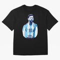 Messi Oversized T-Shirt Support FIFA World Cup 2026 USA Canada Mexico Spirit, Inspired by Portugal, Neymar, Haaland and Cristiano Ronaldo, Sports Nostalgia, International Competition, Famous Players and Unforgettable Victories; Ideal for Passionate